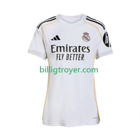 Billige Fotballdrakter Real Madrid Dame Hjemmedraktsett 2025/26 Kortermet